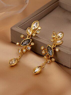 Alexis Bittar Irregular Pav�� Stud Earrings